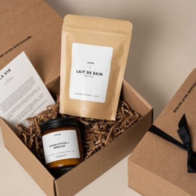 Home & Apothecary LA VIE  | Gift Box Bath Duo