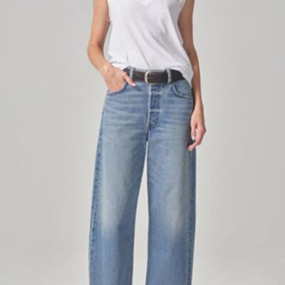 Clothing Citizens of Humanity  | Ayla Raw Hem Crop In Sodapop