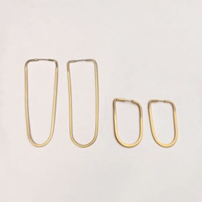 Accessories Takara  | Oval Hoops